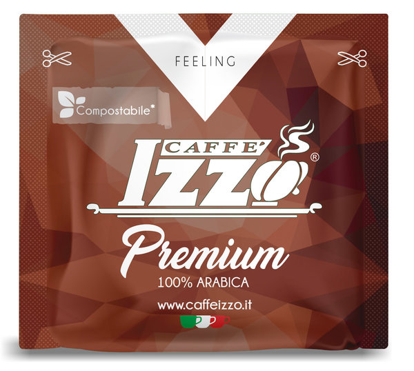 Caffé Izzo Premium 100 % Arabica (100 % Arabica), Set mit 150 E.S.E Pads