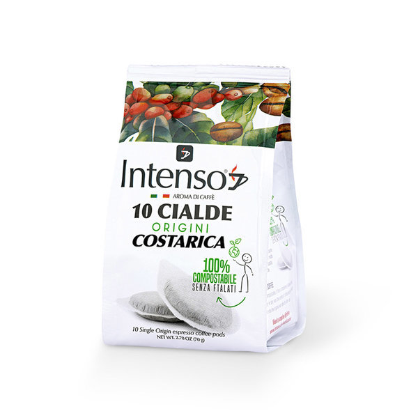 Intenso Costarica Espresso (100 % Arabica), 12 x 10 E.S.E.-Pads (lose verpackt)