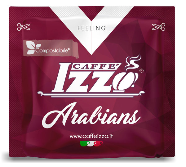 Caffé Izzo Arabians (70 % Arabica, 30 % Robusta), Set mit 50 E.S.E Pads